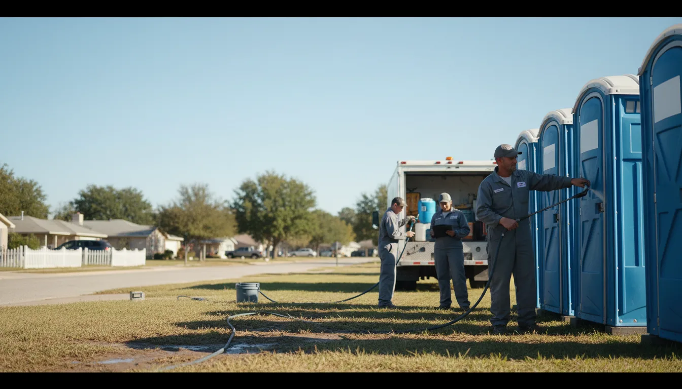Long-Term Portable Toilet Rental in Simsboro, LA near me